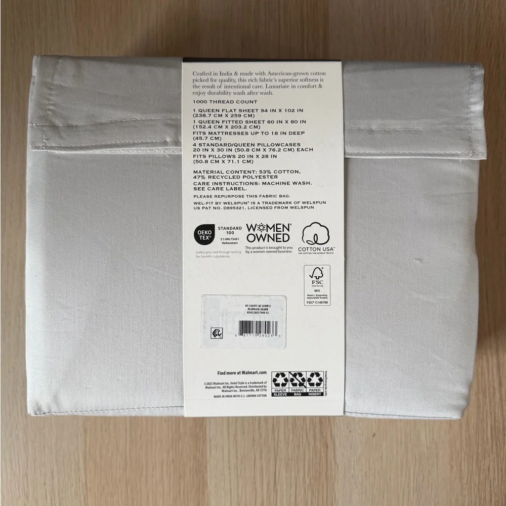 Hotel Style Luxury White Sheet Set